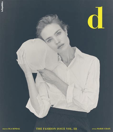 Natalia Vodianova covers D la Repubblica September 30th, 2023。